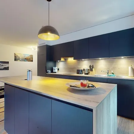 Spacious - Beautiful Terrace With View 公寓 洛伊克巴德