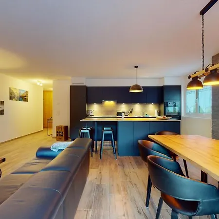 公寓 Spacious - Beautiful Terrace With View 洛伊克巴德