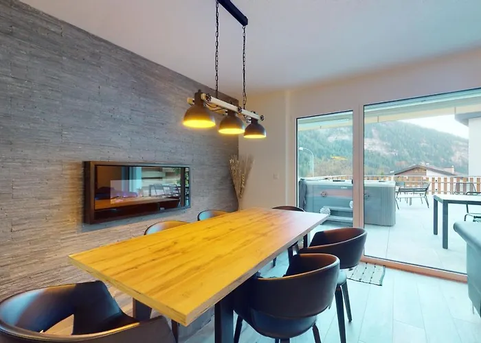 Appartamento Spacious - Beautiful Terrace With View Leukerbad